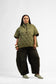 Olive Quilted Pullover