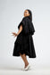 Monarch Bubble Shirt- Black