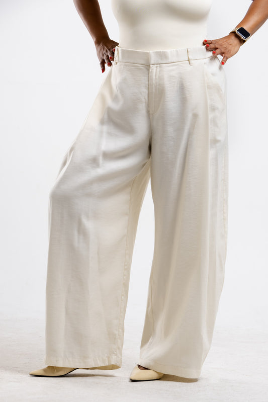 Ecru Relaxed Pants