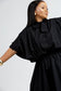 Monarch Bubble Shirt- Black