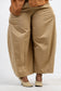 BEIGE BARREL PANT