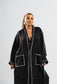 Black kimono set