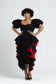 Rouge Ruffle Dress