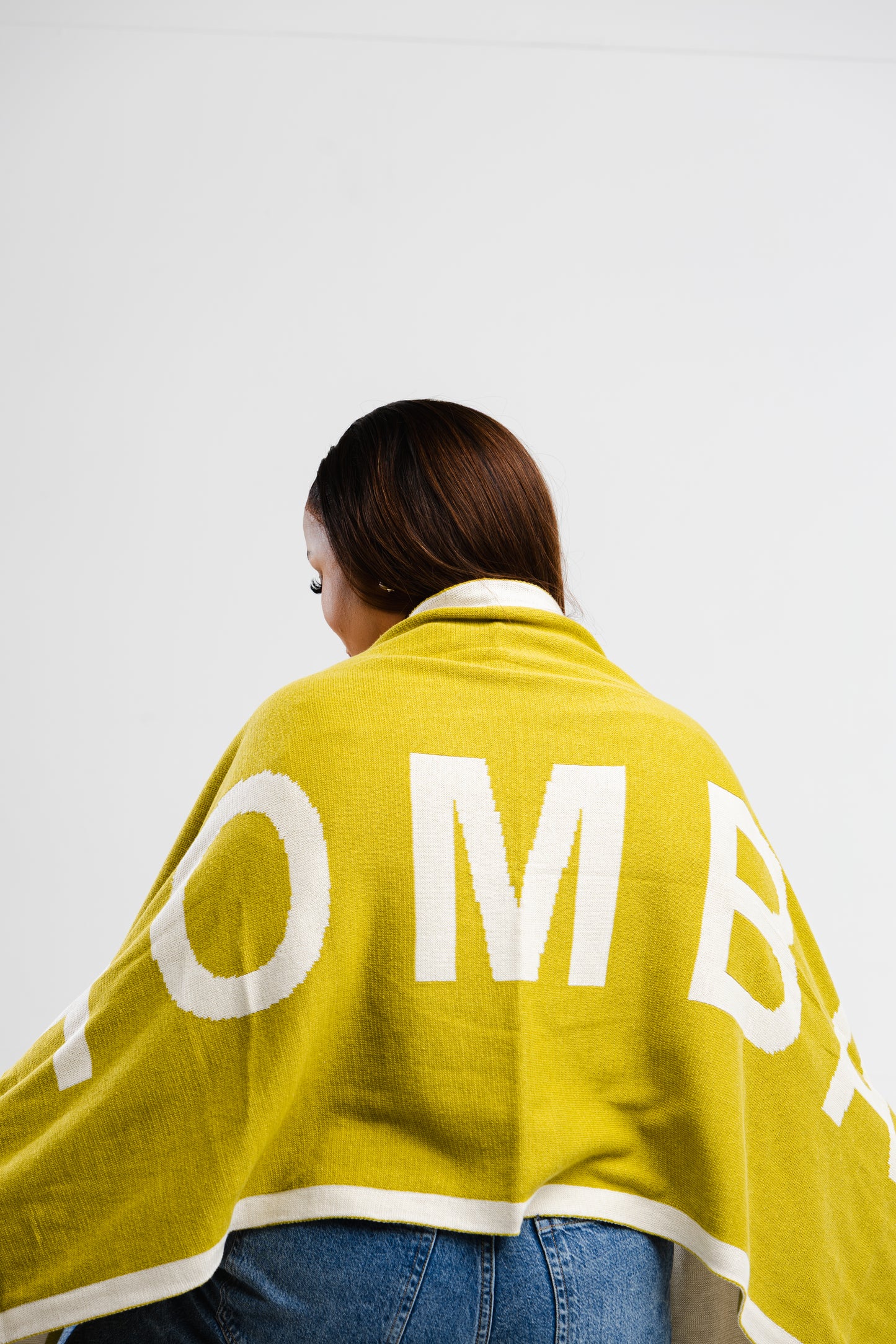 Homba Shawl Chartreuse