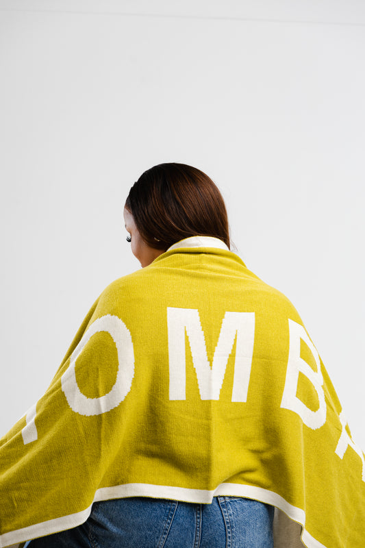 Homba Shawl Chartreuse