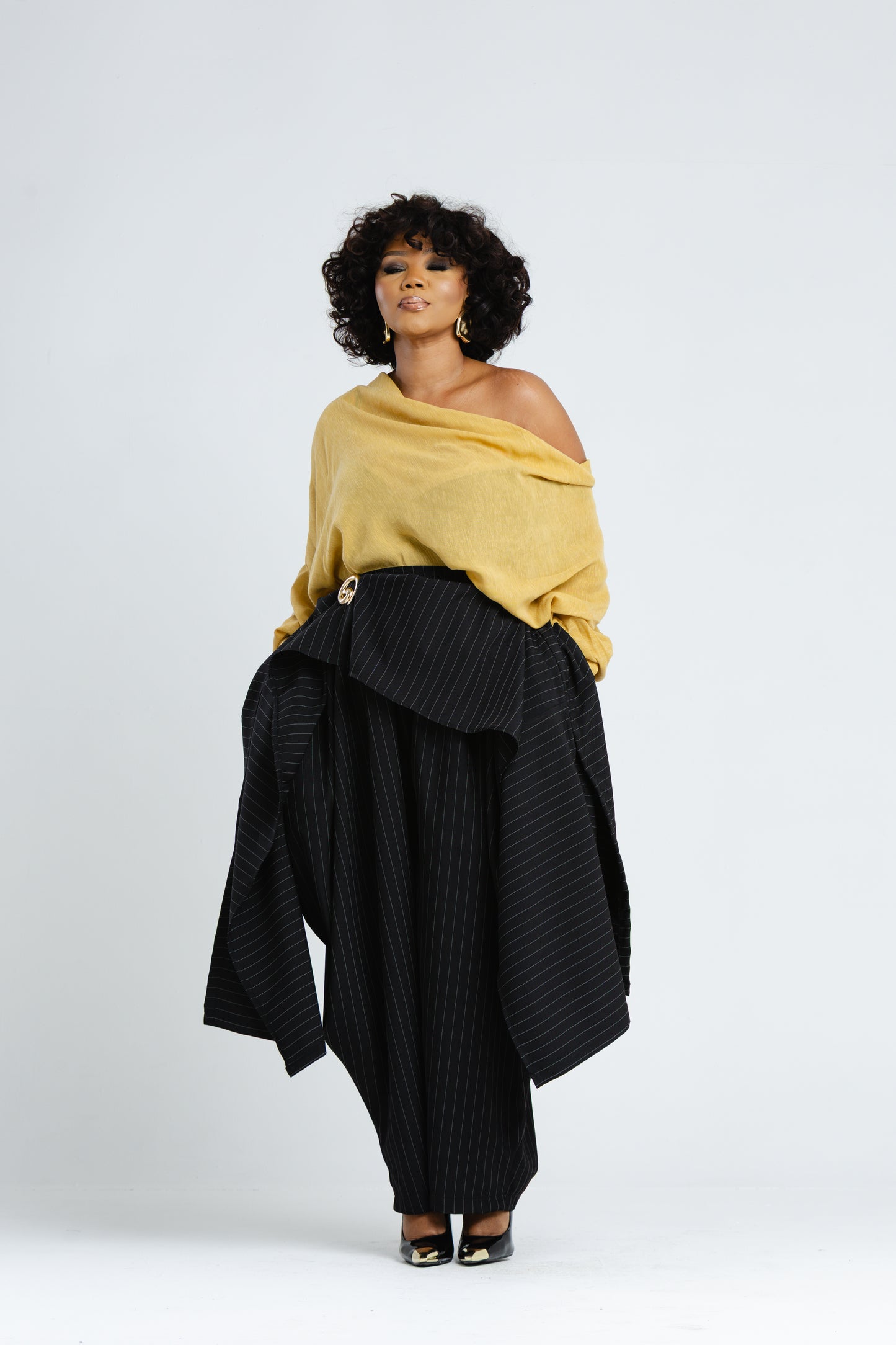 Mocha Drape Pants