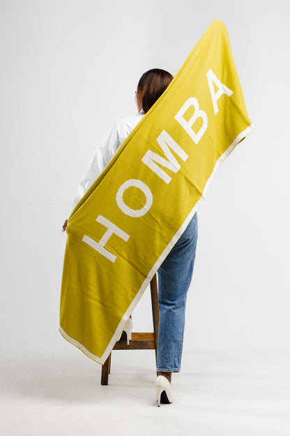Homba Shawl Chartreuse