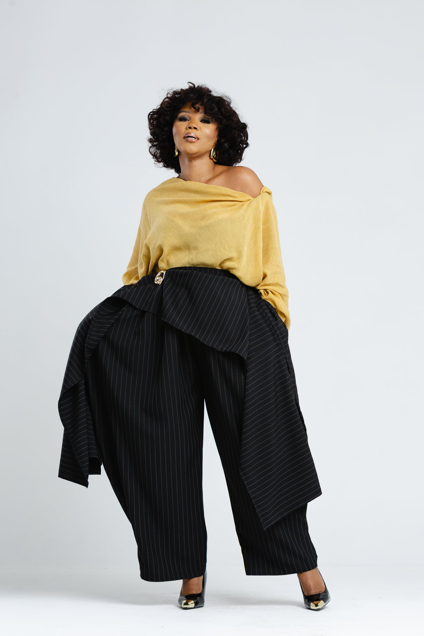 Mocha Drape Pants
