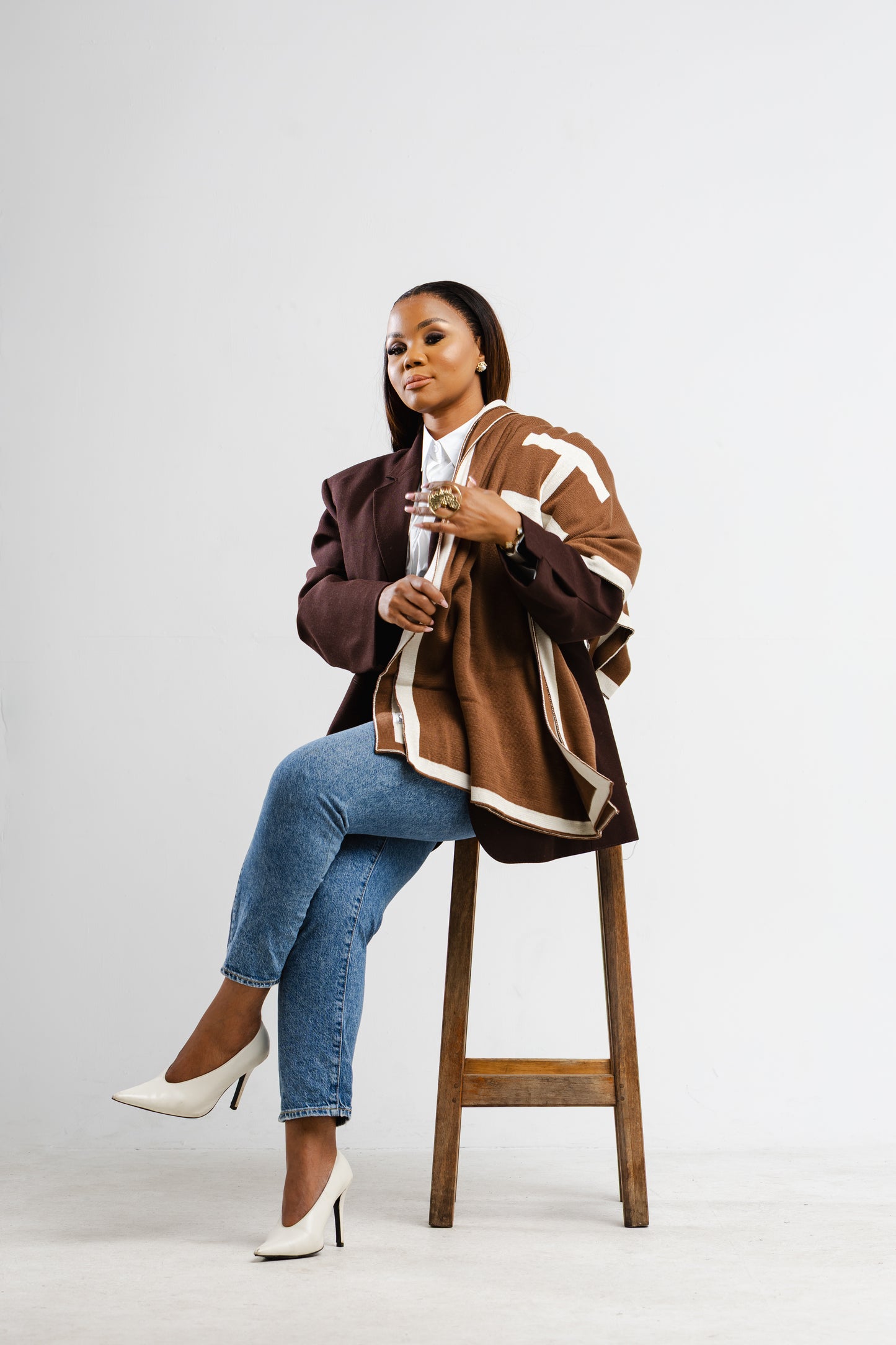 Homba Shawl Cinnamon