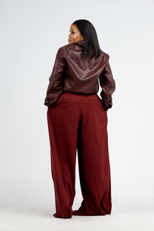 Heritage leather jacket