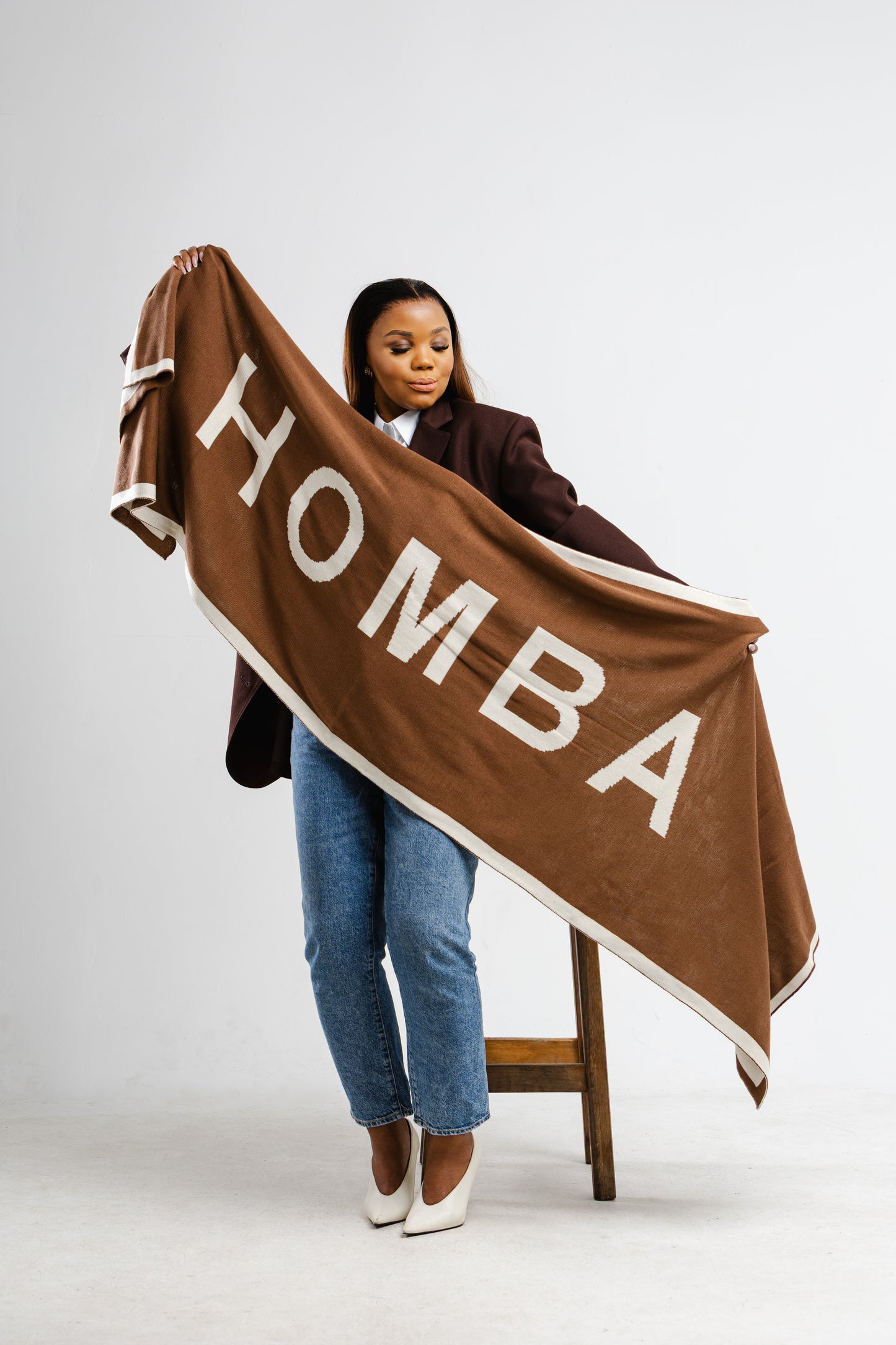 Homba Shawl Cinnamon