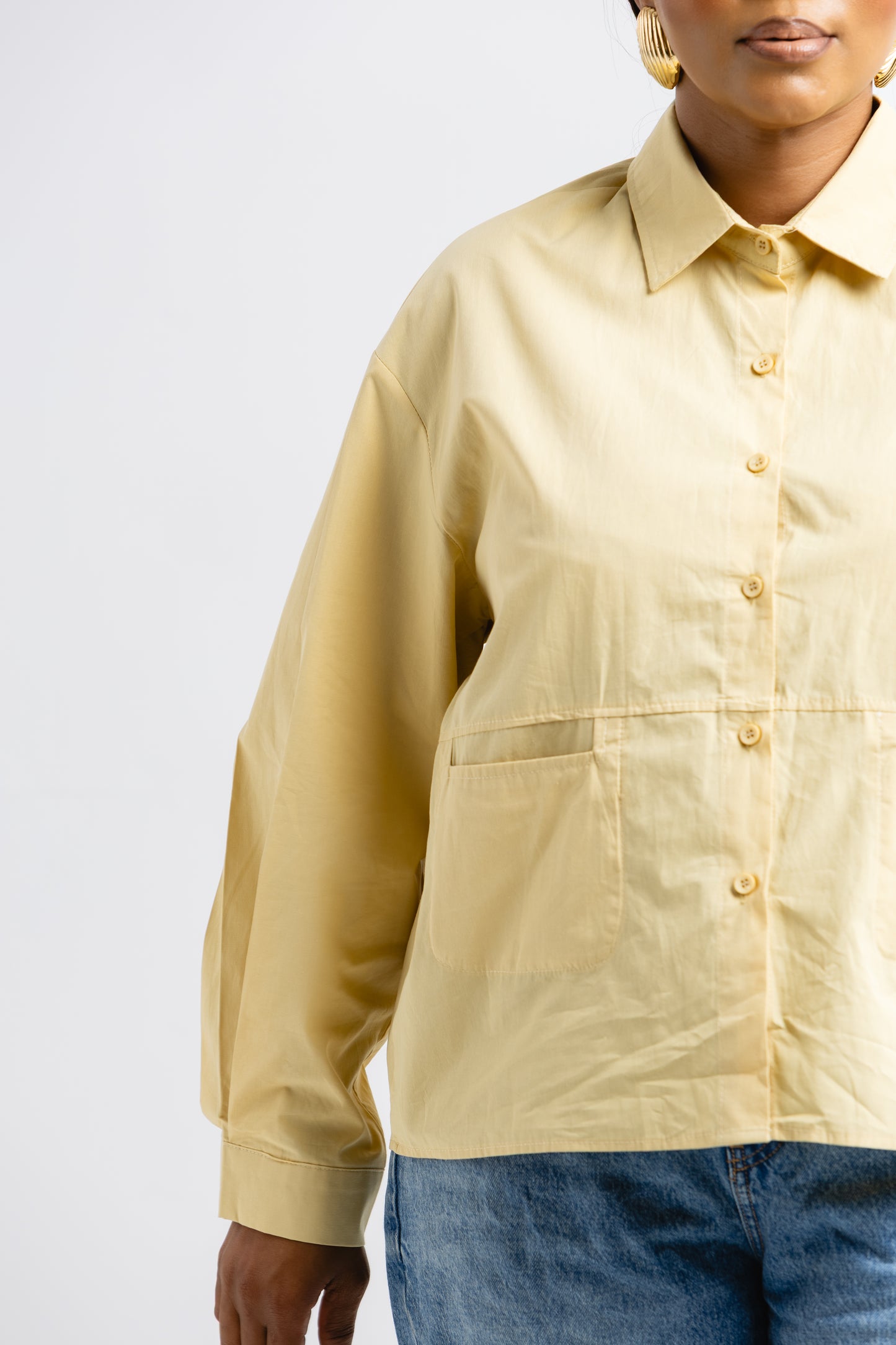 BUTTER FLARE SHIRT