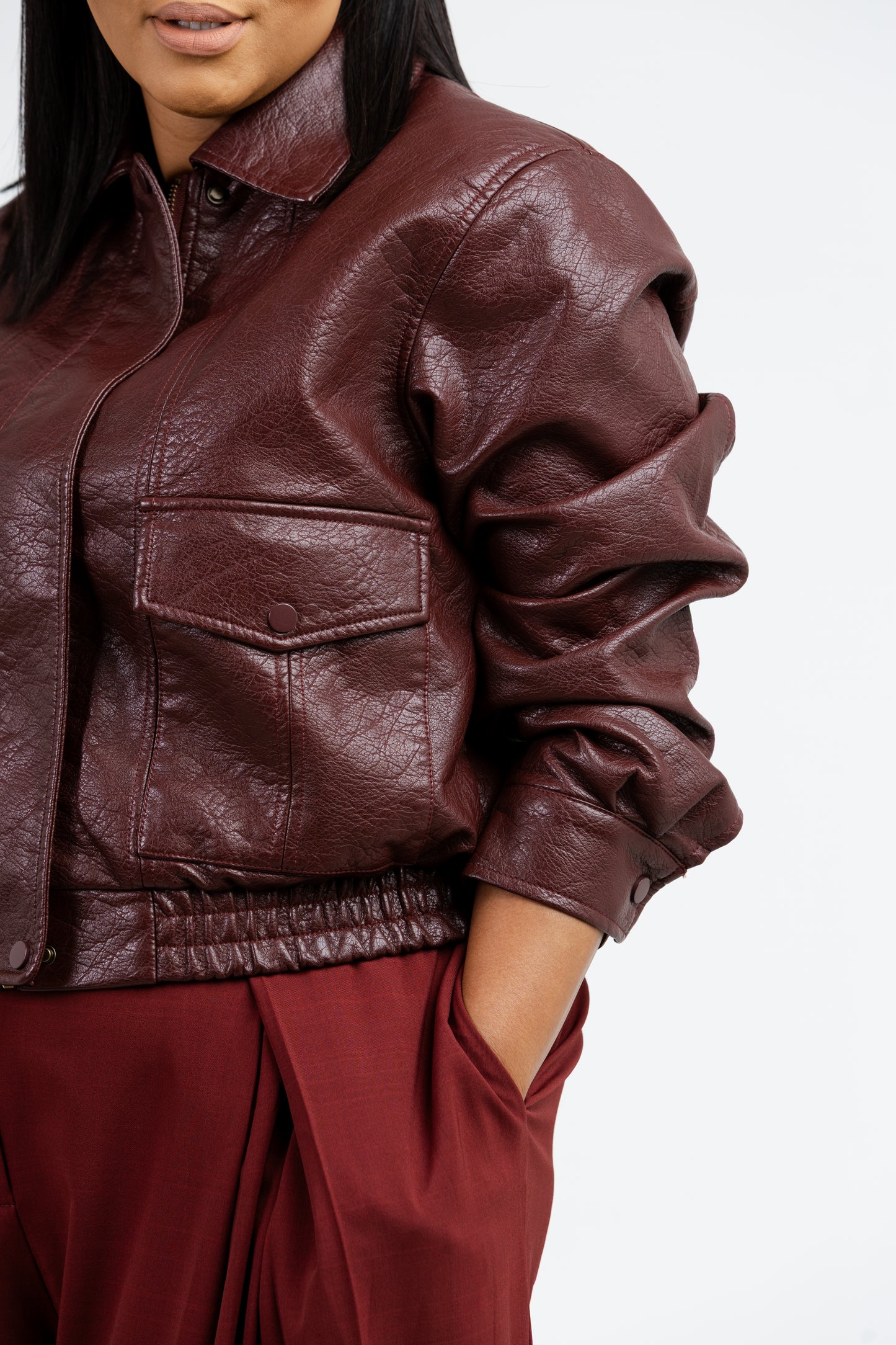 Heritage leather jacket