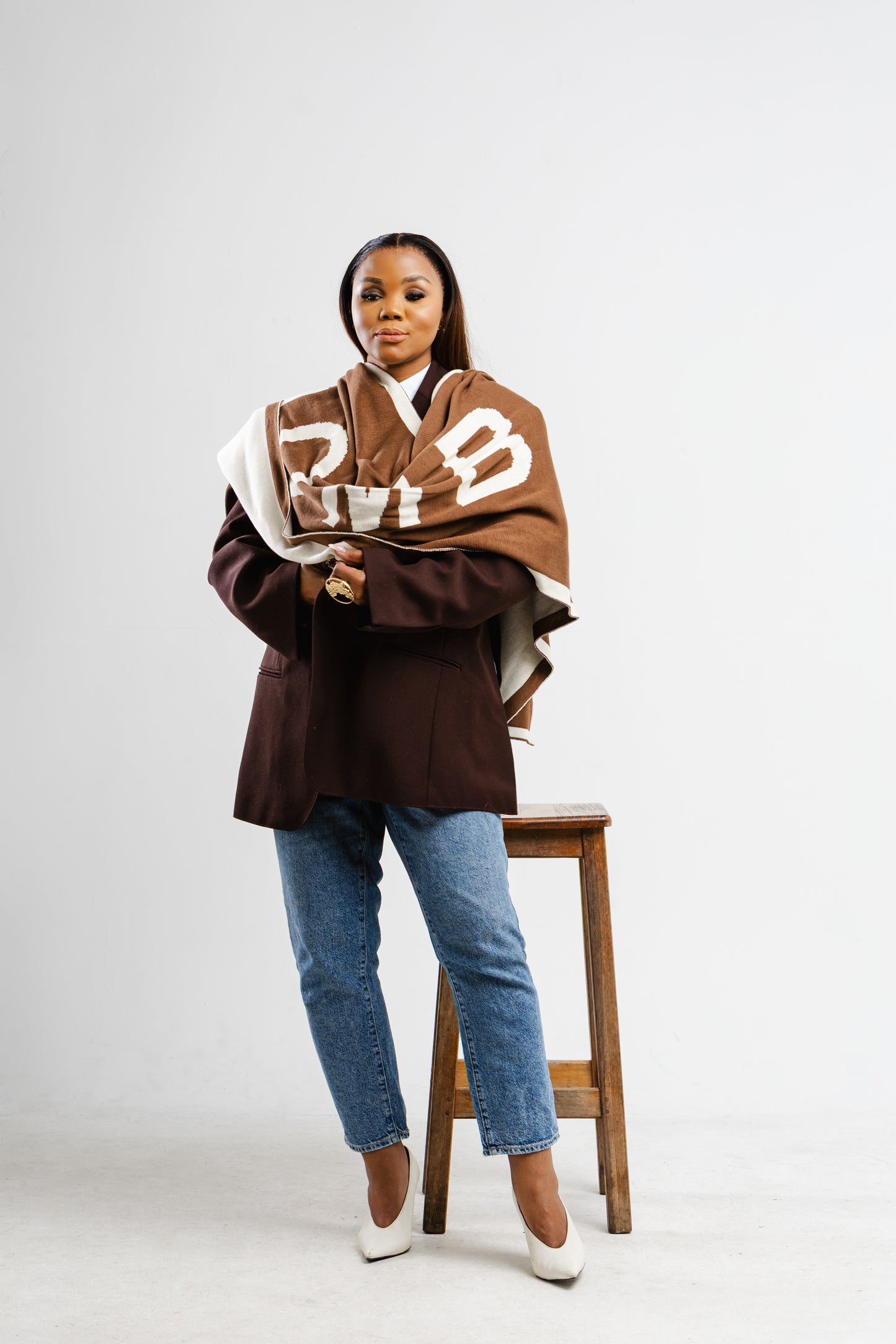 Homba Shawl Cinnamon