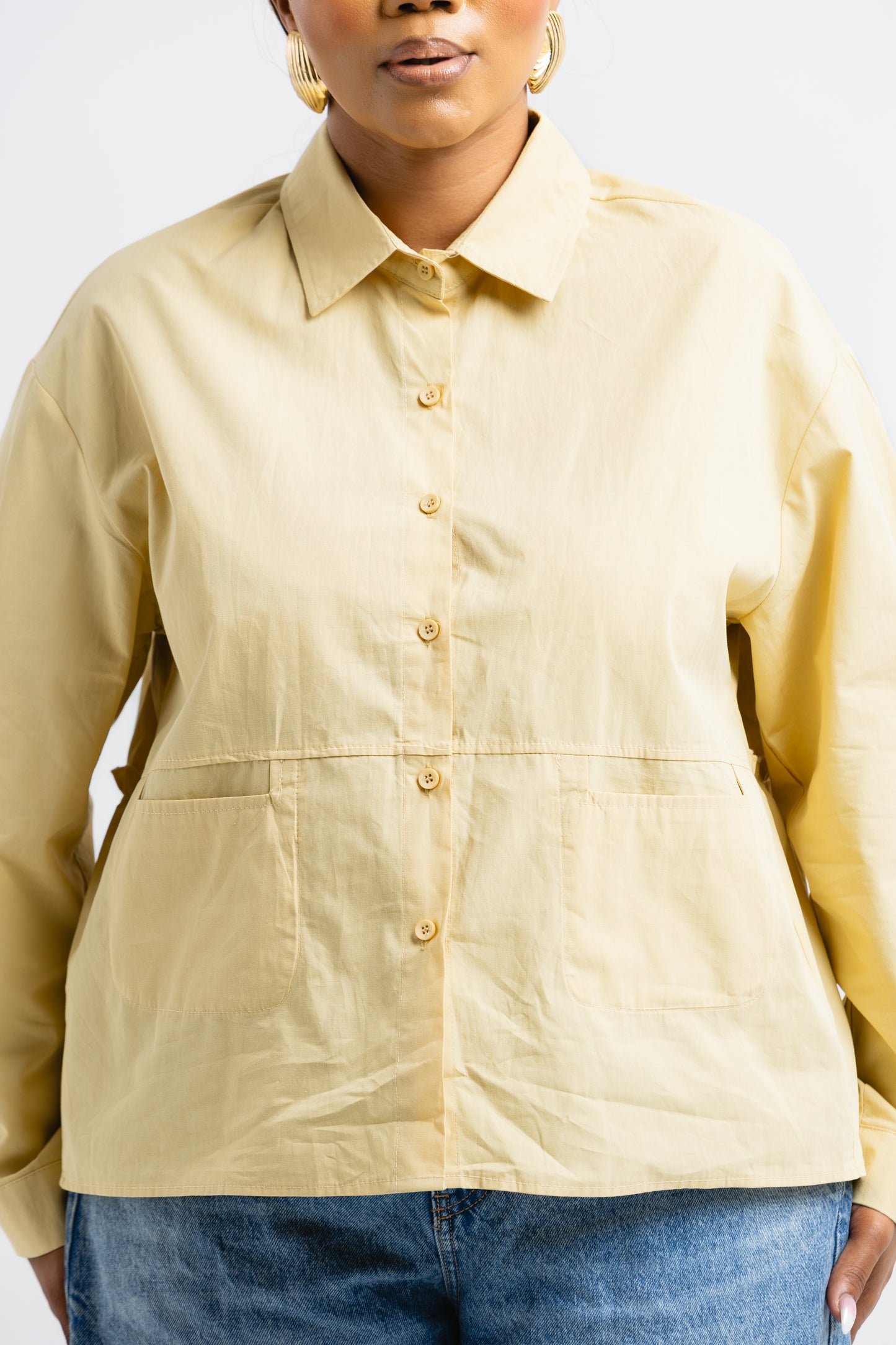 BUTTER FLARE SHIRT