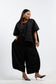 BLACK STUDIO BARREL PANTS