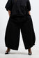BLACK STUDIO BARREL PANTS
