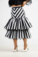 Black tie skirt