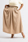 BEIGE PLEATED SKIRT