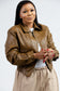 Heritage leather jacket- Mustard