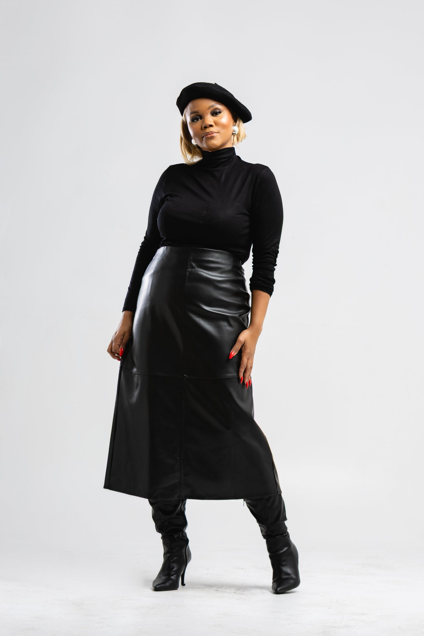Black turtleneck