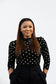 POLKA BLACK PUFF TOP