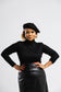 Black turtleneck