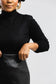 Black turtleneck