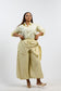STRUCTURED PALLAZO BUTTHER YELLOW