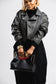 PU leather biker
