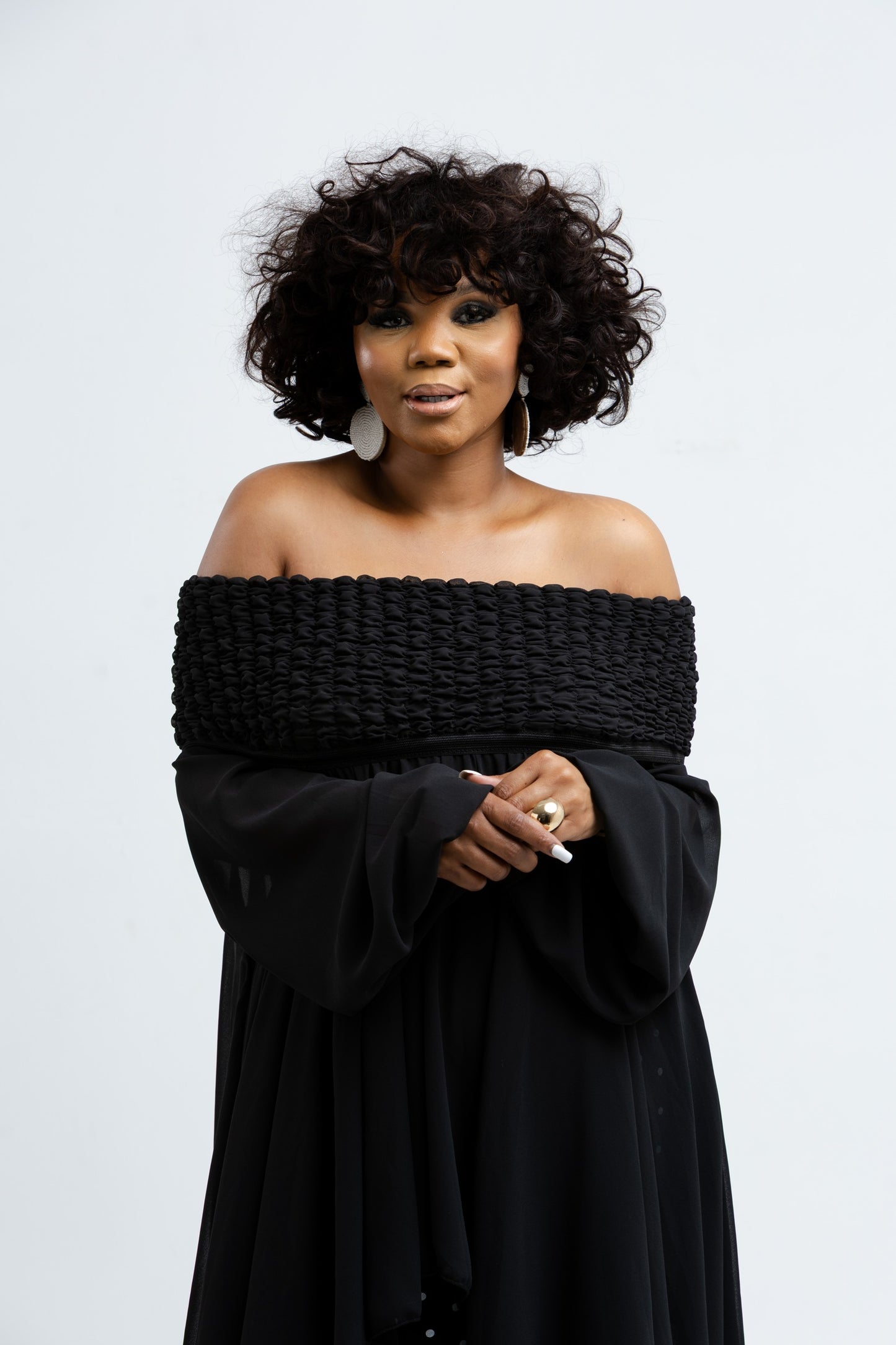 Dreamy Bardot Top – Black
