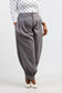 GREY FRONT PLEAT PANTS