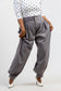 GREY FRONT PLEAT PANTS