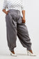 GREY FRONT PLEAT PANTS