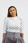 POLKA WHITE PUFF TOP