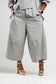 Checkered barrel pants