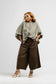 Checkered barrel pants