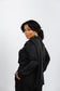 Black Drape Blouse