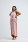 Blush Pink Satin Slip Dress