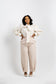 Ivory Tappered Pants