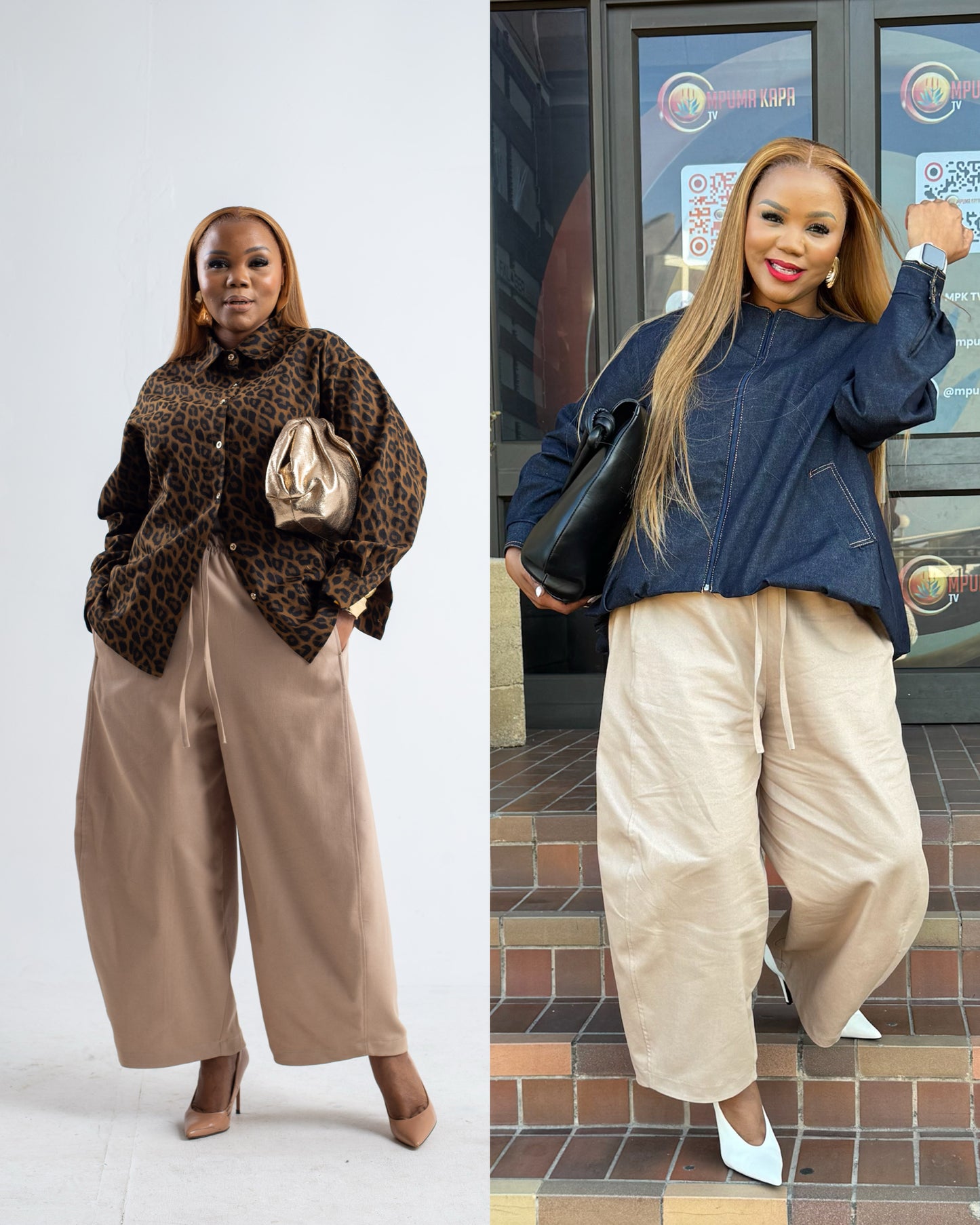 Curve Barrel Pants
