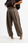 MOCHA BARREL PANTS