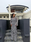 The Monochrome Mesh Dress