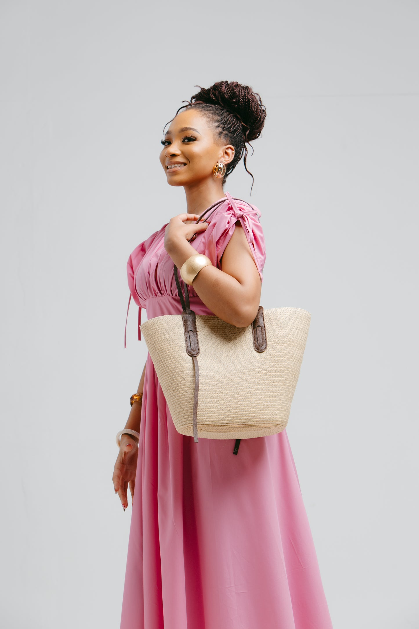 Handwoven Straw Bag