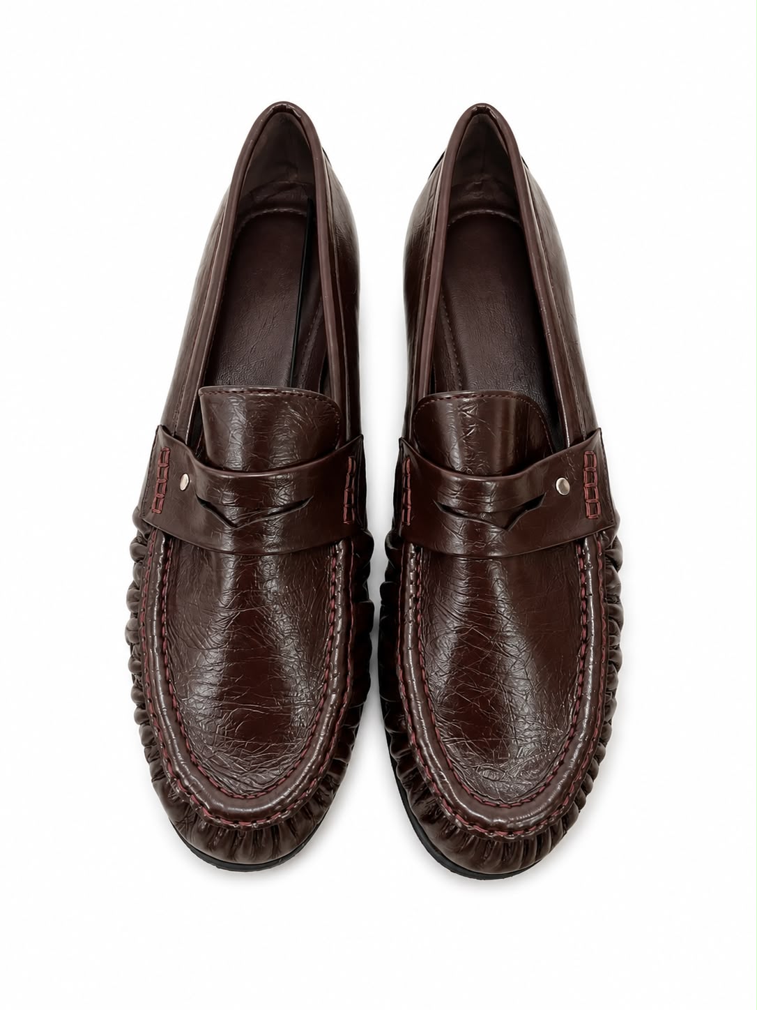 Burgundy Loafers
