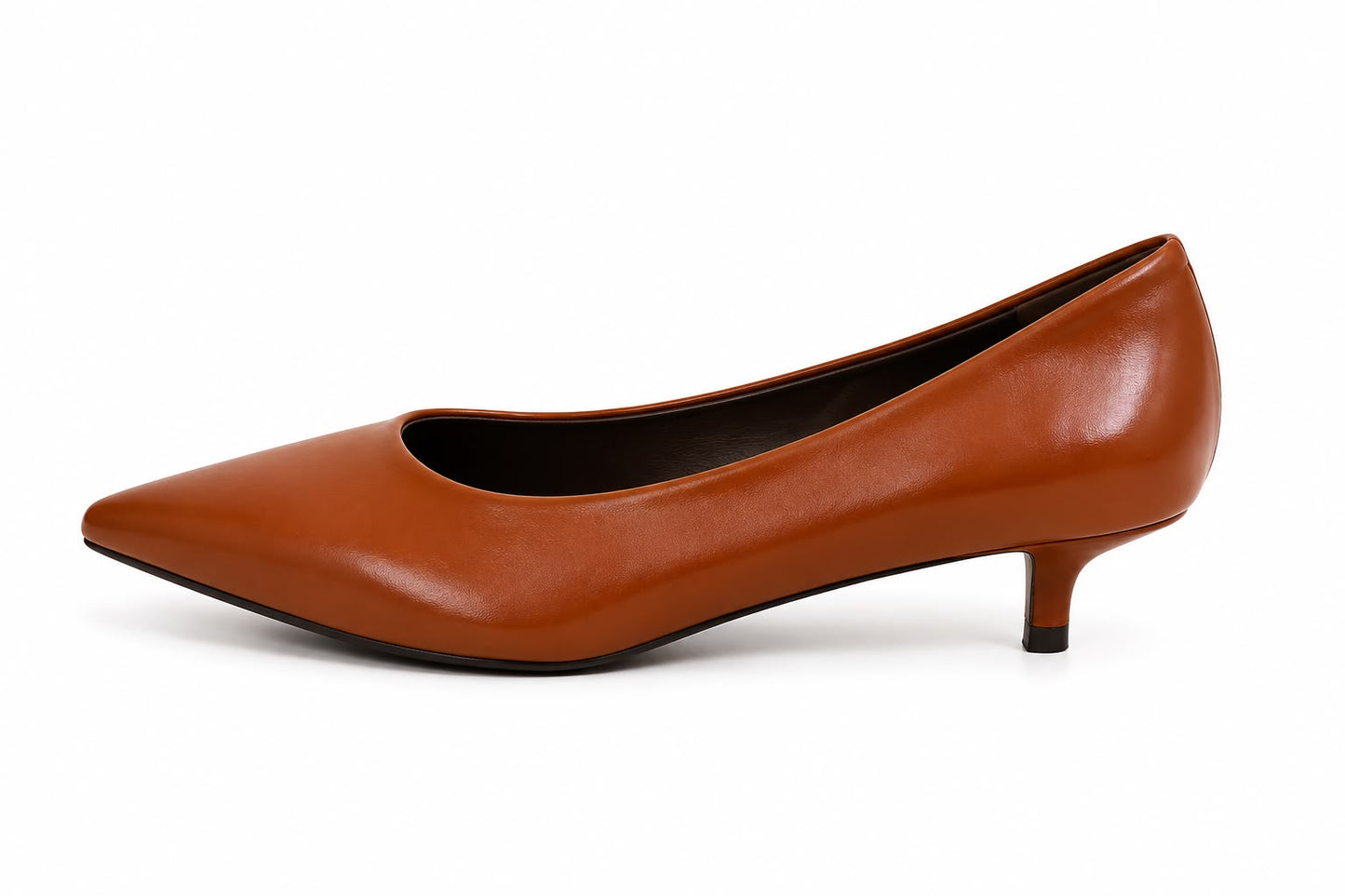 Brown kitten Heel