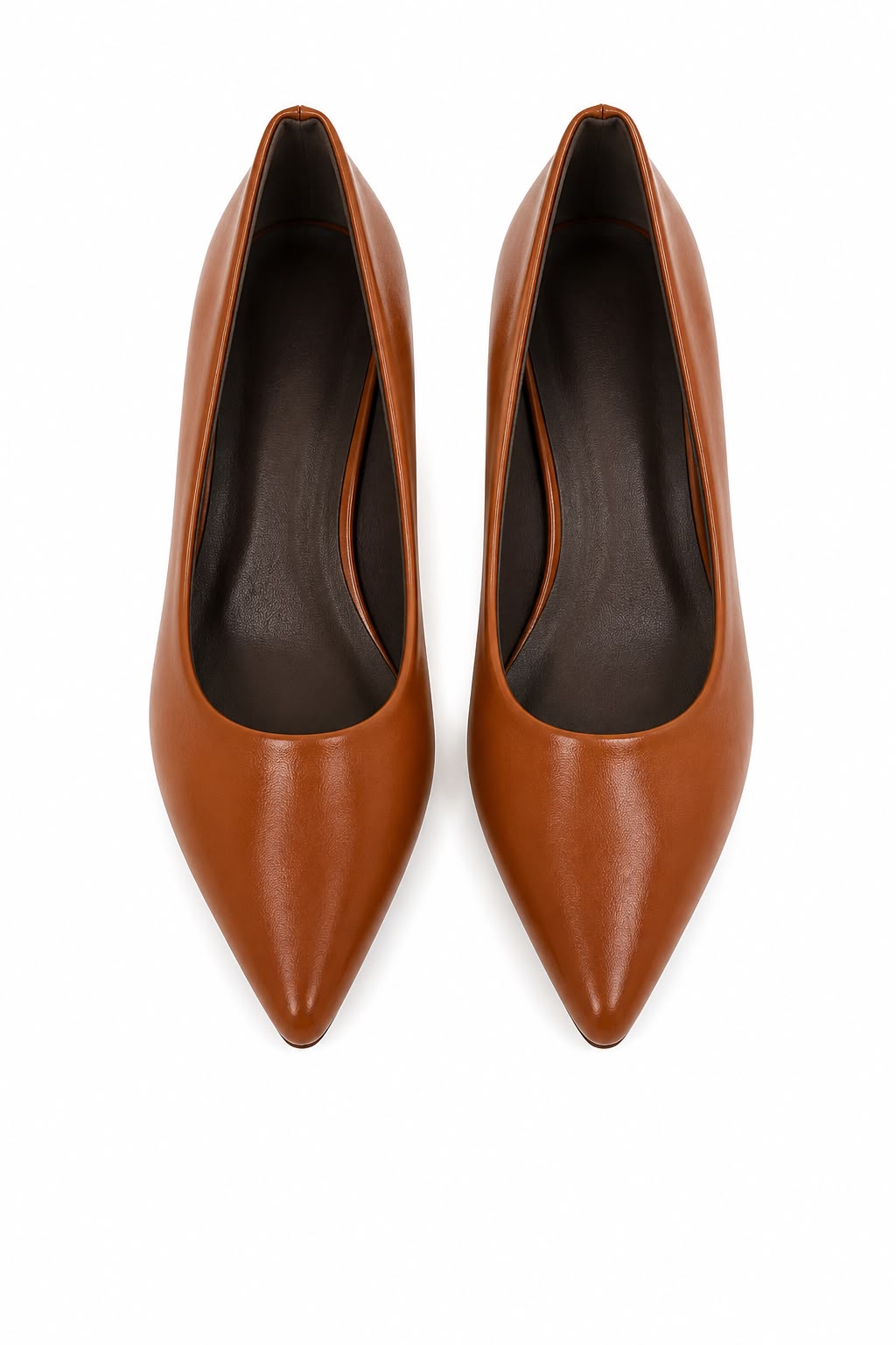 Brown kitten Heel