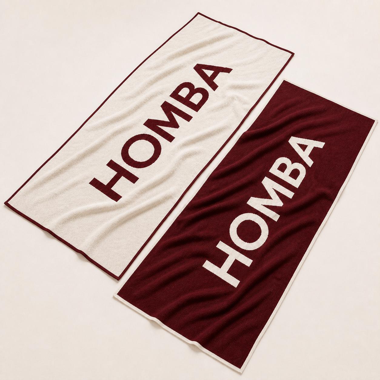 Burgundy Homba Shawl