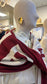 Burgundy Homba Shawl