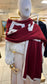 Burgundy Homba Shawl